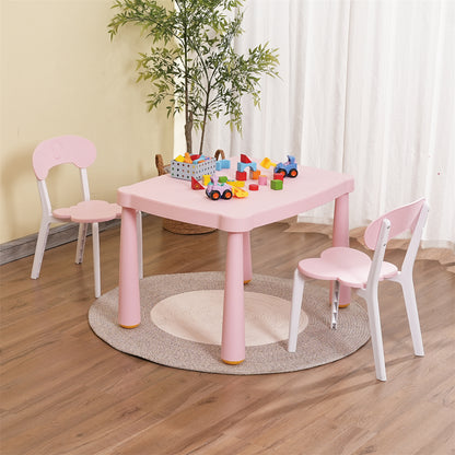 Kids Table and Chair Set (pink)