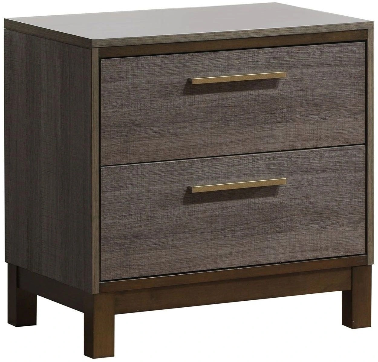 Dove Two Tone Night Stand