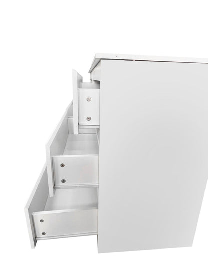 6 Drawer Double Dresser (white)