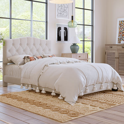 Mefo Full Bed (beige)