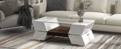 Avo Shelf Coffee Table (white)