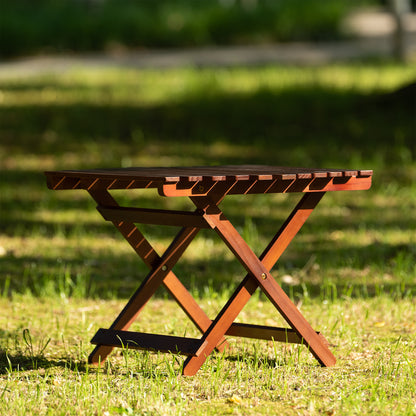 Wood Folding Outdoor Table