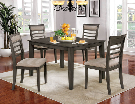 Rustic 5-Piece Dining Table