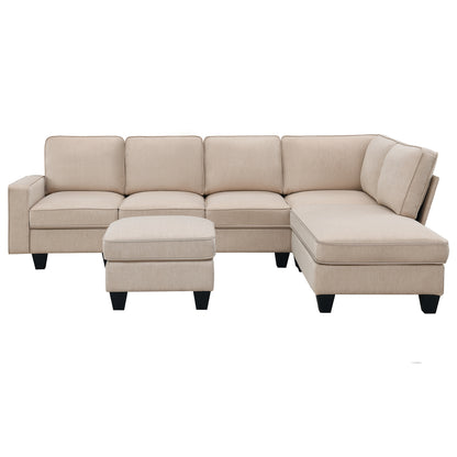 Benjamin Modern L-shaped Sectional Sofa