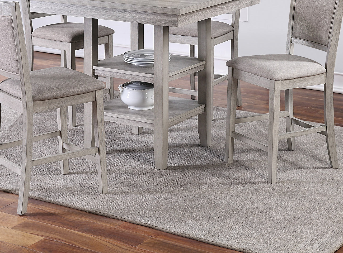Steven 5-Piece Counter Height Dining Table