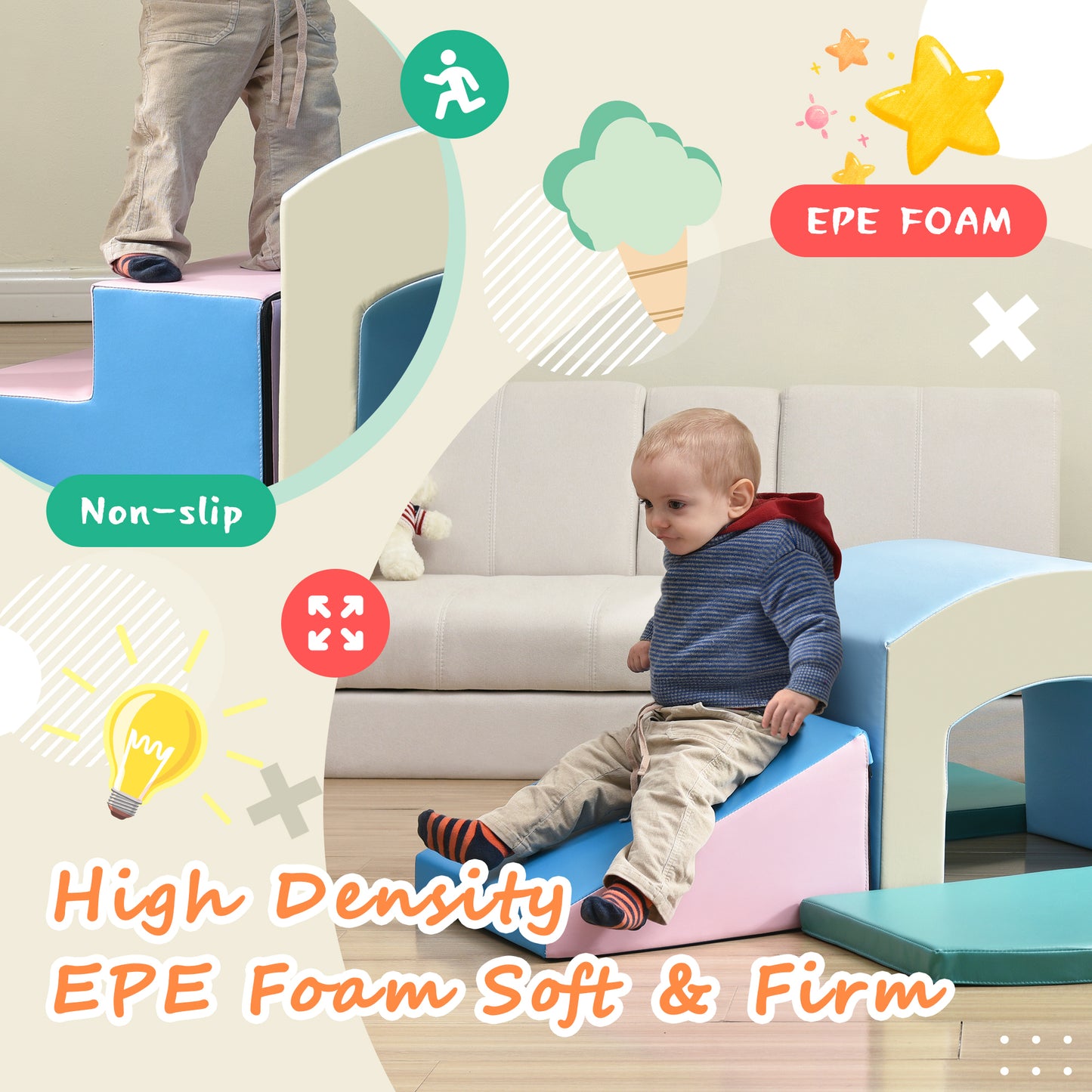 Soft Foam Play Set for Toddlers