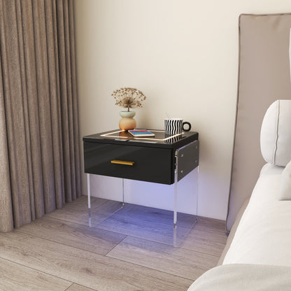 Smart Nightstand Black