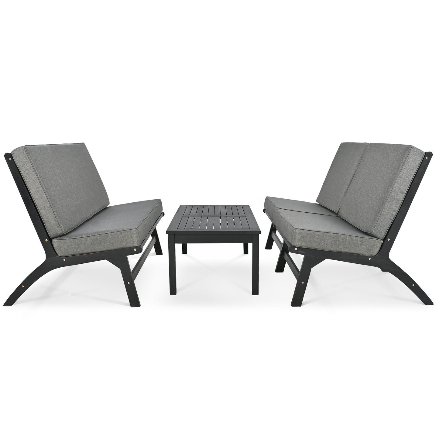 GO 4-Piece V-shaped Seating Set