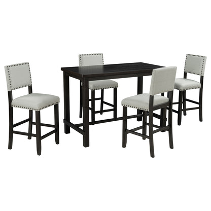 Sam 5-Piece Counter Height Dining Table
