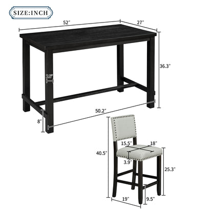 Sam 5-Piece Counter Height Dining Table