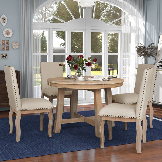 Farmhouse 5-Piece Dining Table