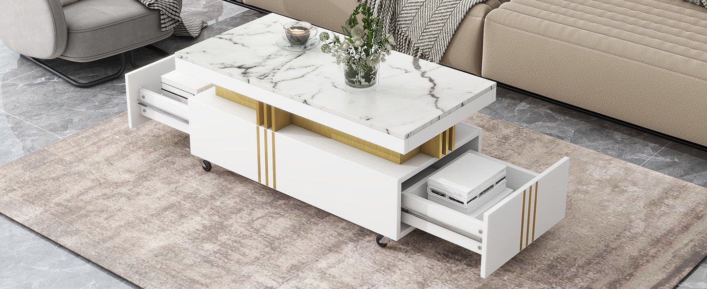 Charles Coffee Table (white)