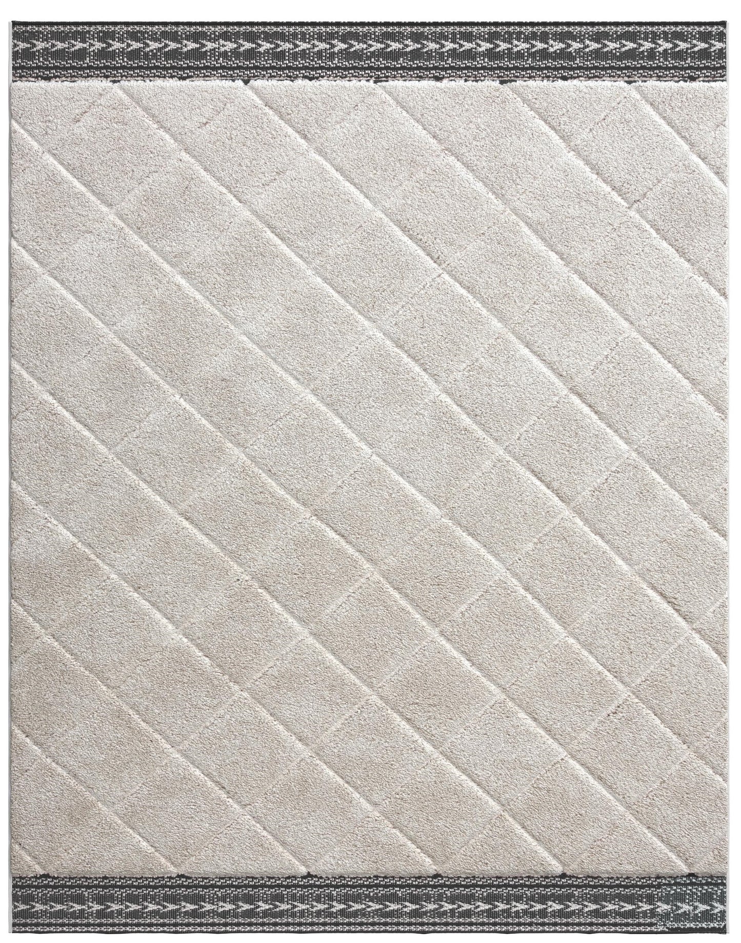 Denali Bijou Cream Area Rug 8x10