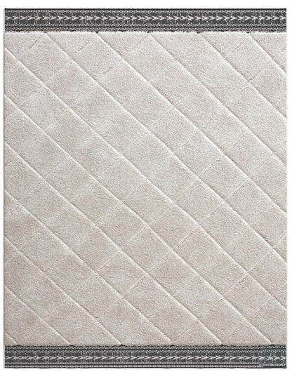 Denali Bijou Cream Area Rug 8x10