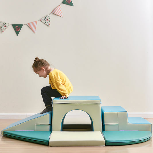 Soft Climb and Crawl Foam Play Set 9 in 1