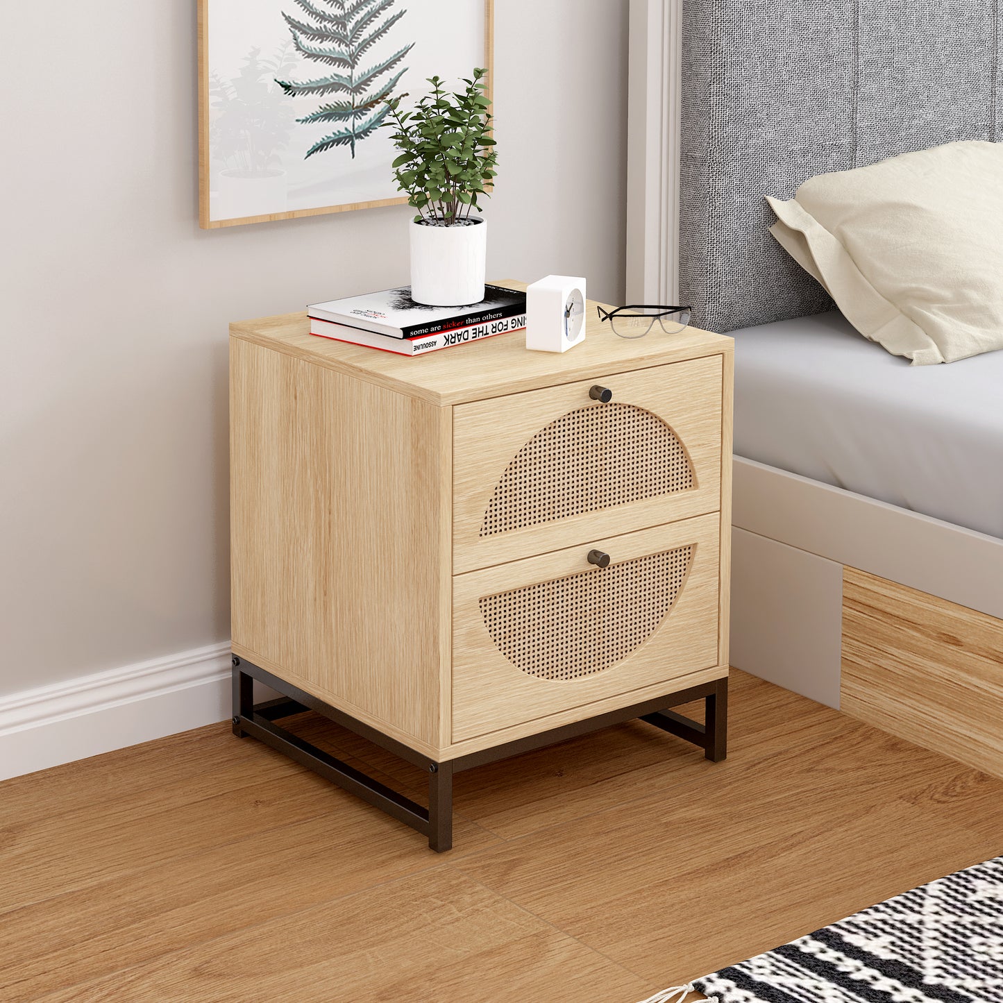 Allen Natural Night Stand