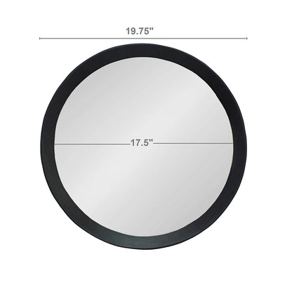 Mango Black Wood Wall Mirror