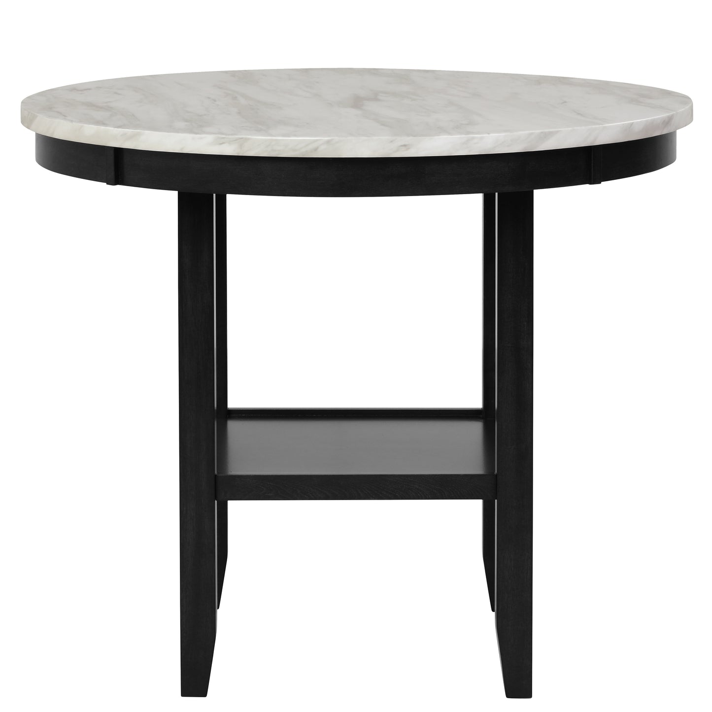 Dallas Black 5 Piece Counter Height Dining Table Set