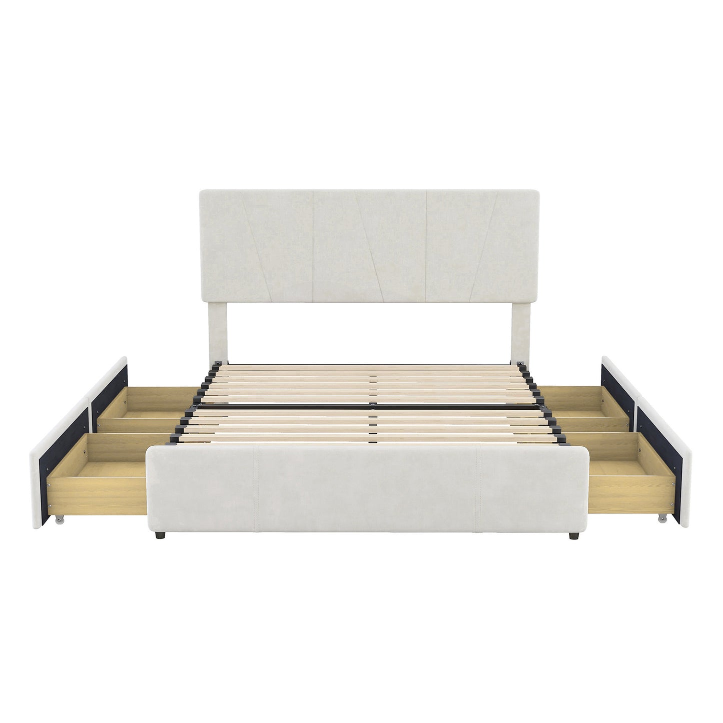 Eco Storage Full Bed (beige)