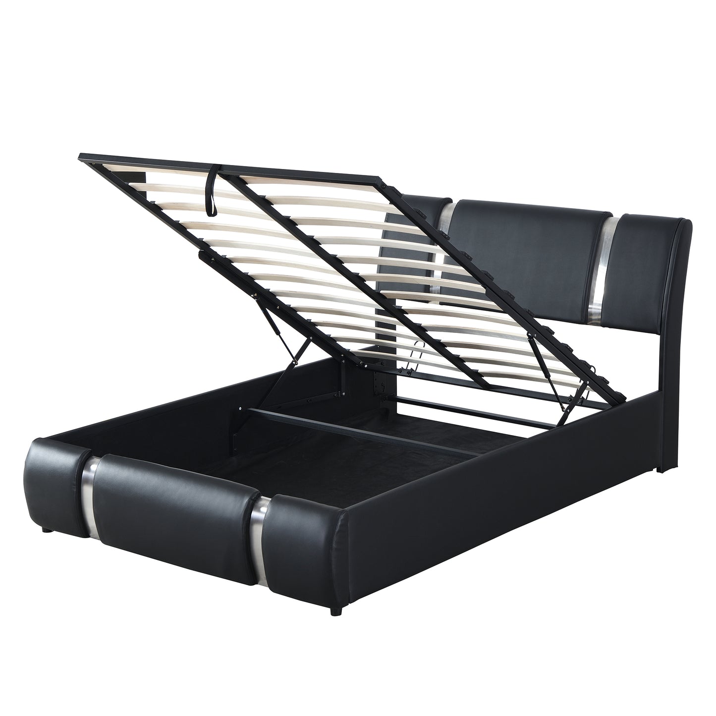 Stripe Full Bed (black)