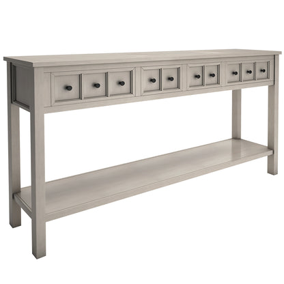 Timea Console Table (gray wash)