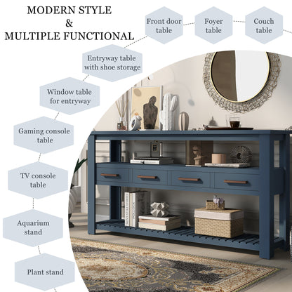 Max Console Table (blue)