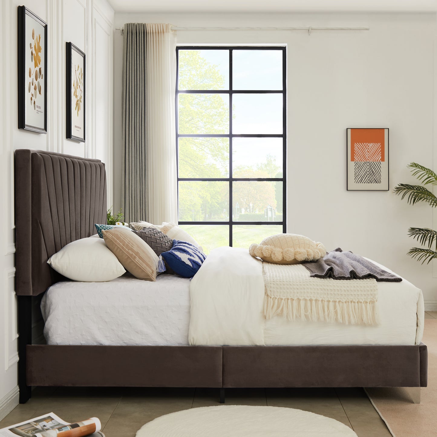 Sun King Bed (brown)