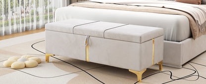 Malibu Storage Bench (beige)