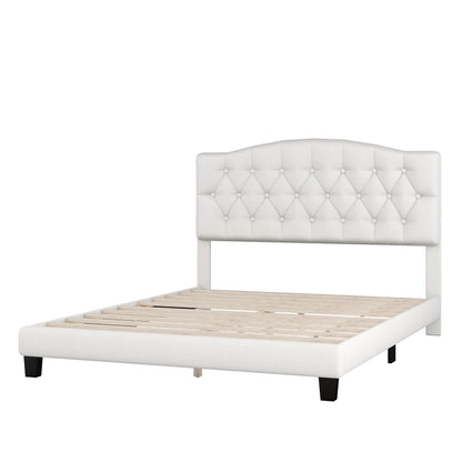 Mefo Queen Bed (beige)