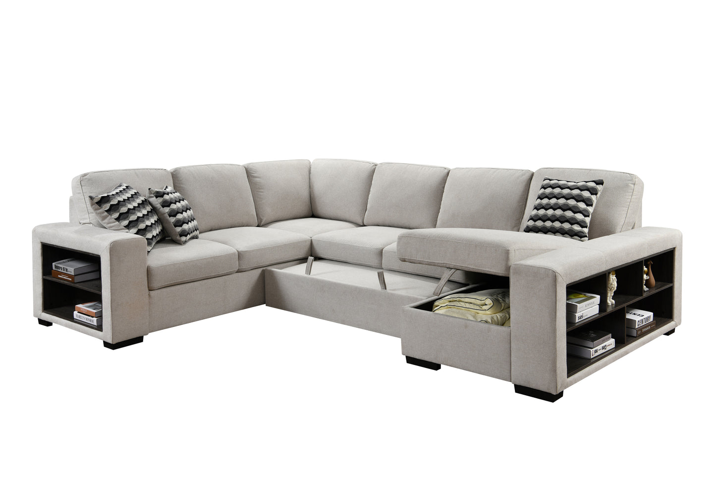 Alasdair 7 Seat Sectional Sofa Couch