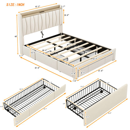 Blaire Queen Storage Bed