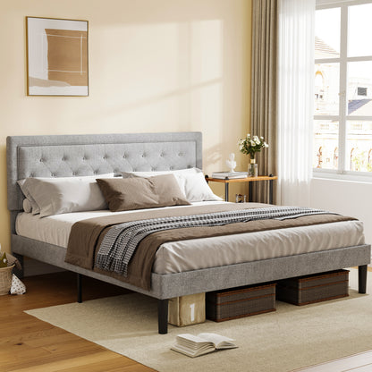 Mellow Queen Bed (gray)