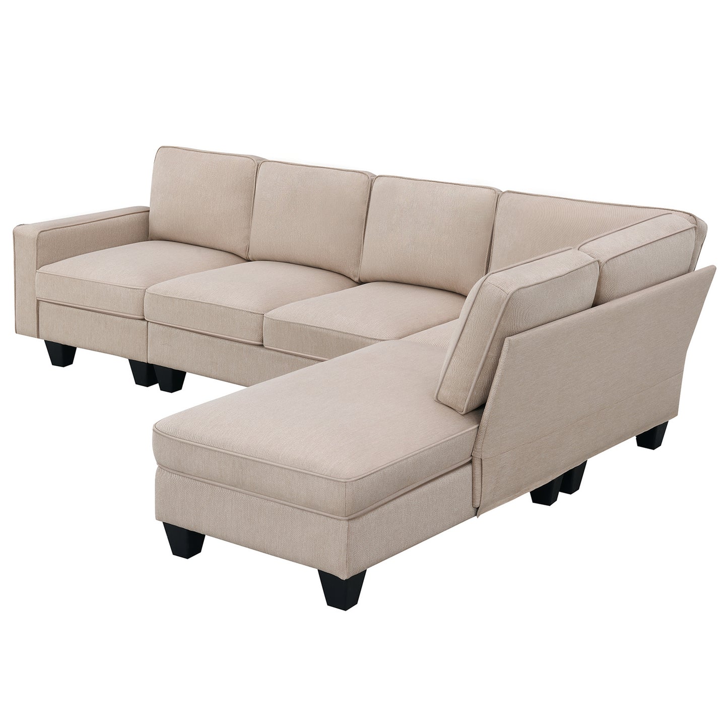 Benjamin Modern L-shaped Sectional Sofa