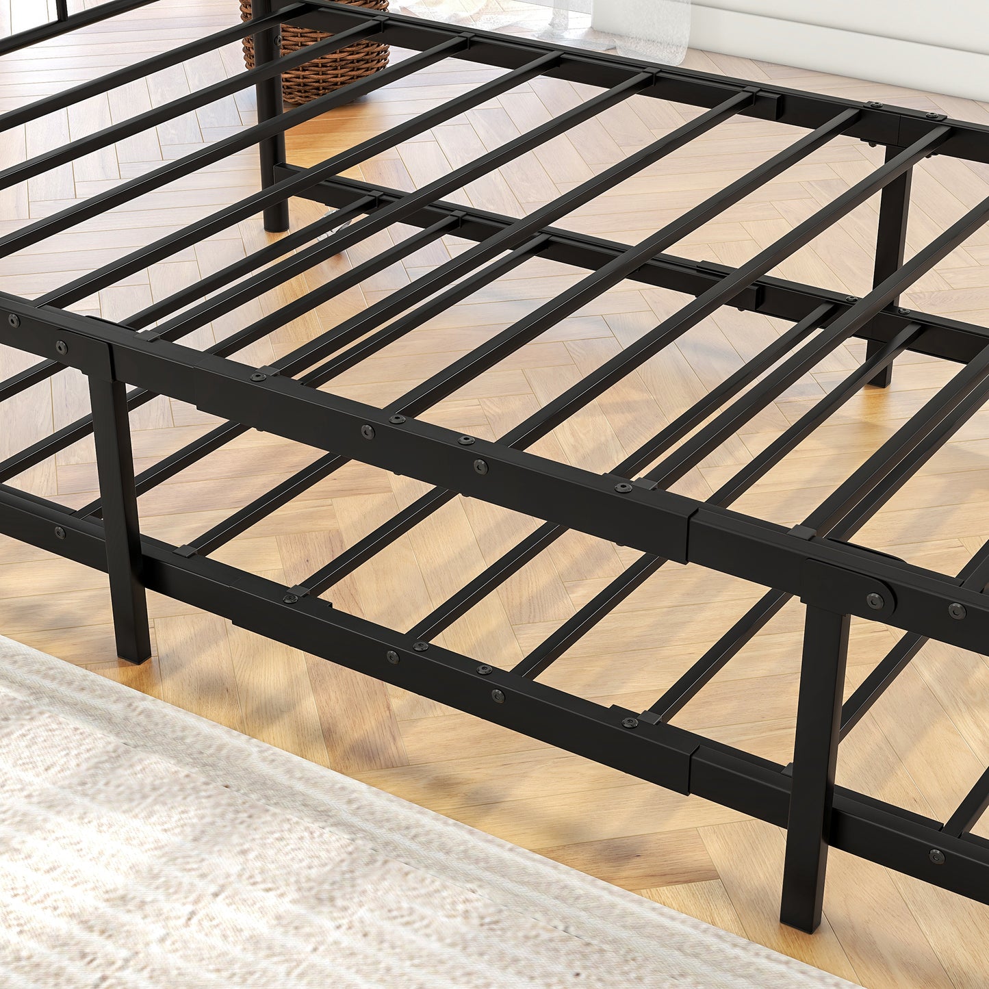 Metal Black Daybed Frame (twin)