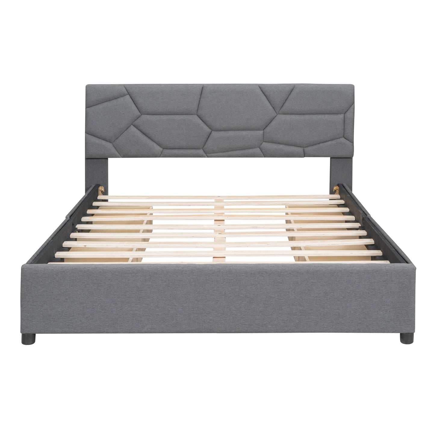 Maia Queen Bed (gray)