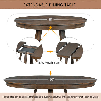 Parris 5 Piece Dining Table Set