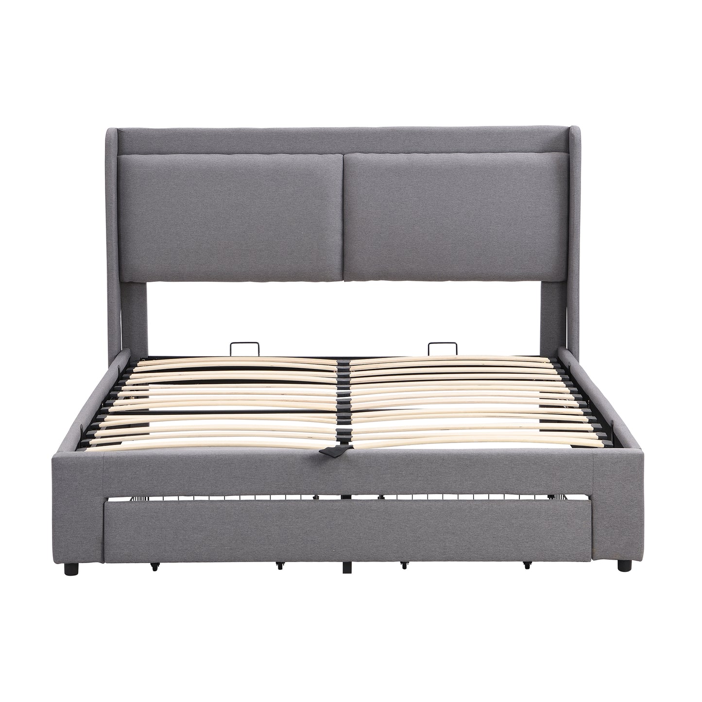 Zelda Queen Bed (gray)