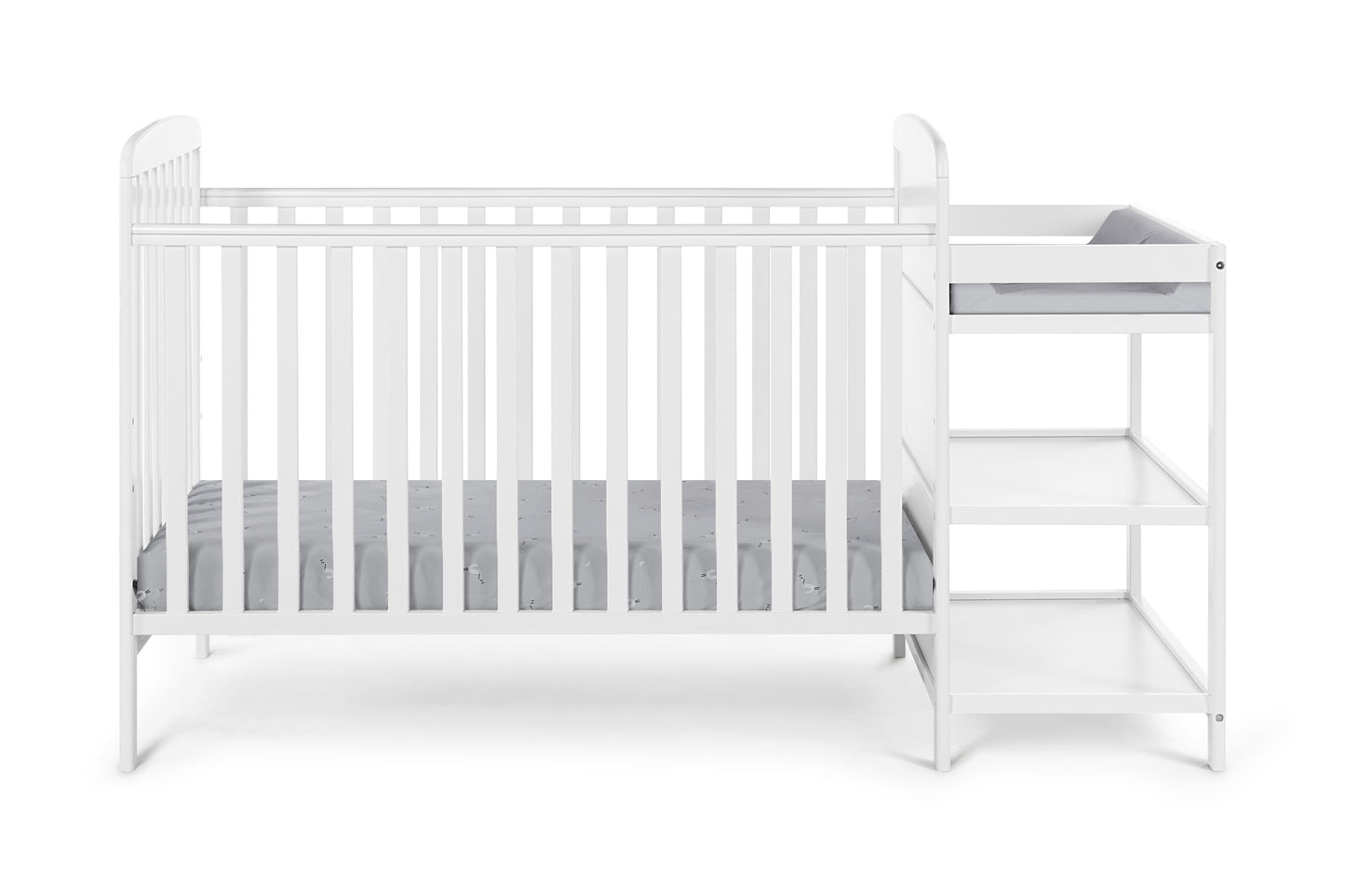 Ramsey 3-in-1 Convertible Crib and Changer White