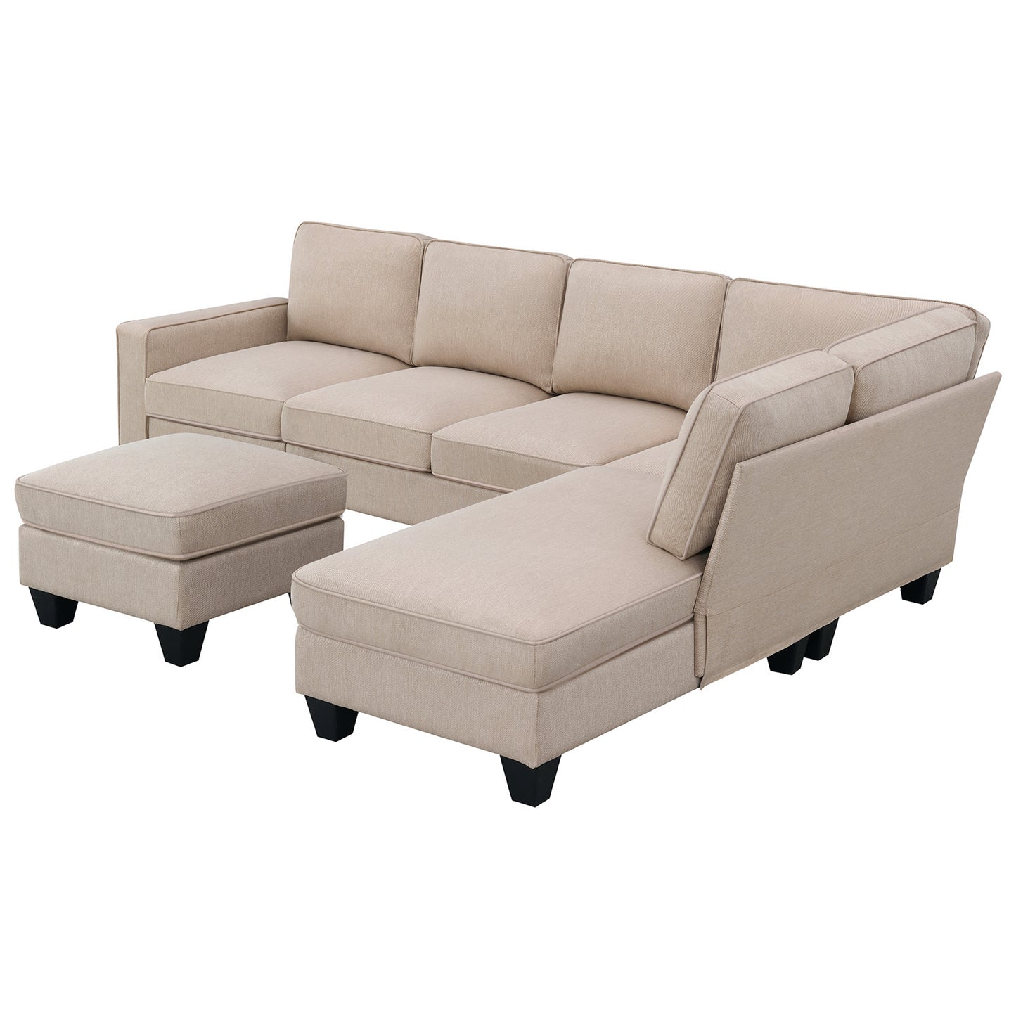 Benjamin Modern L-shaped Sectional Sofa