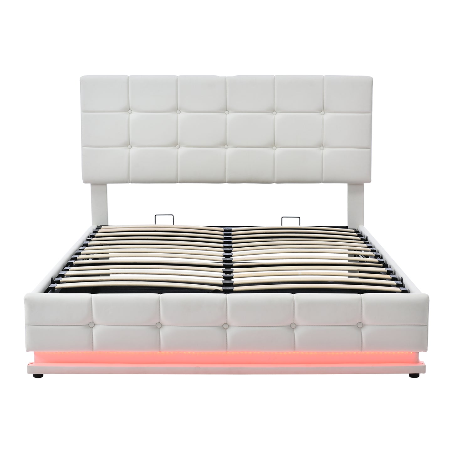 Derek Queen Bed (white)