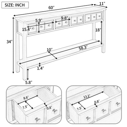 Timea Console Table (espresso)