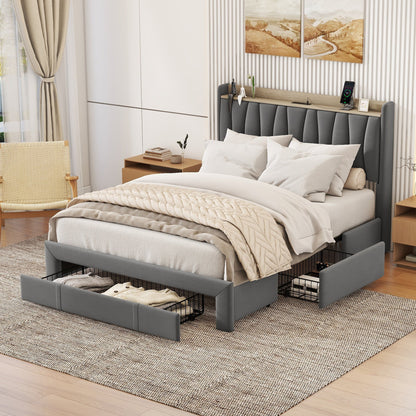 Blaire Queen Storage Bed