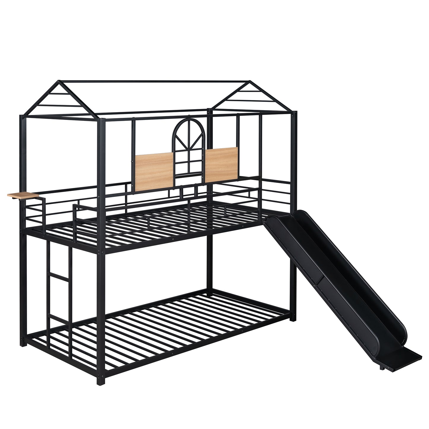 Twin Over Twin Metal Housebed Bunk Bed