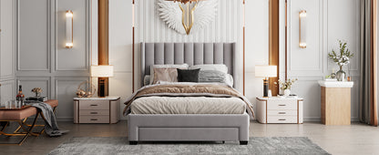 Hava Full Bed (gray)
