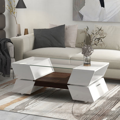 Avo Shelf Coffee Table (white)