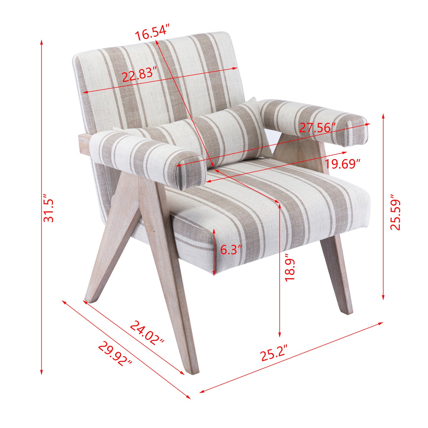 Bailey Gray Accent Chair