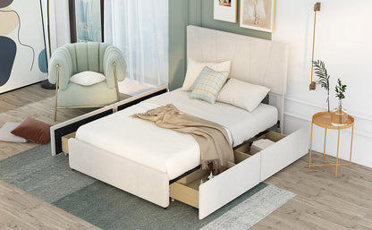 Eco Storage Full Bed (beige)