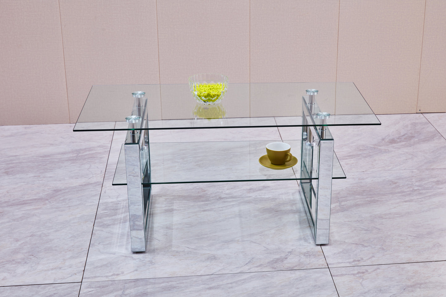 Delar Glass Coffee Table