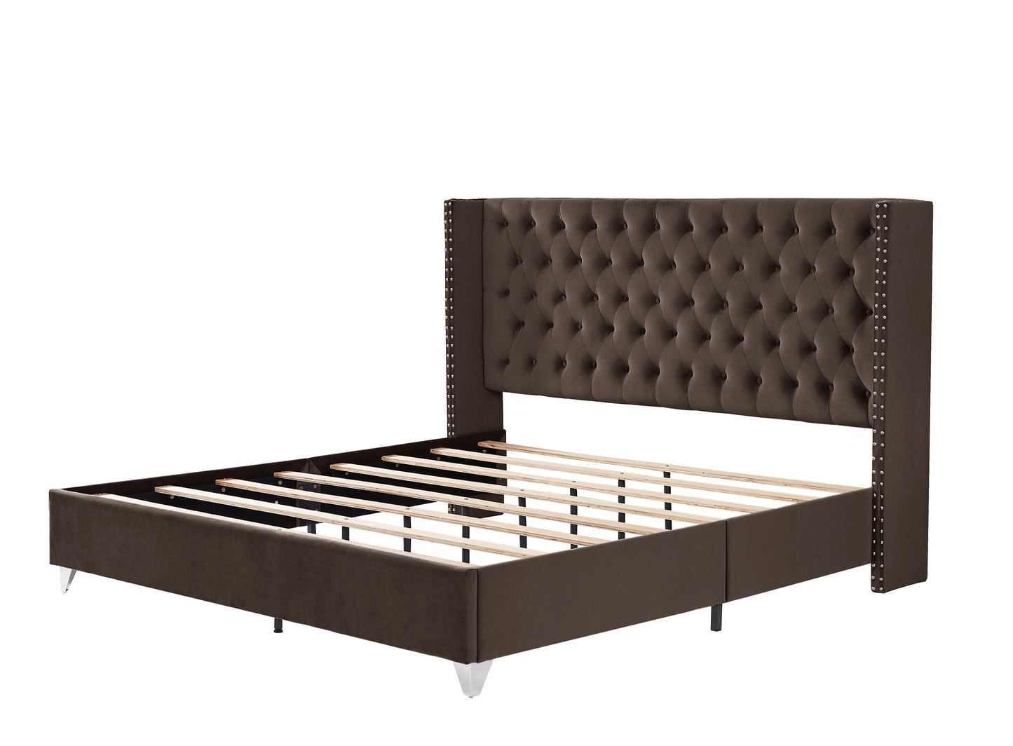 Caine King Bed (brown)