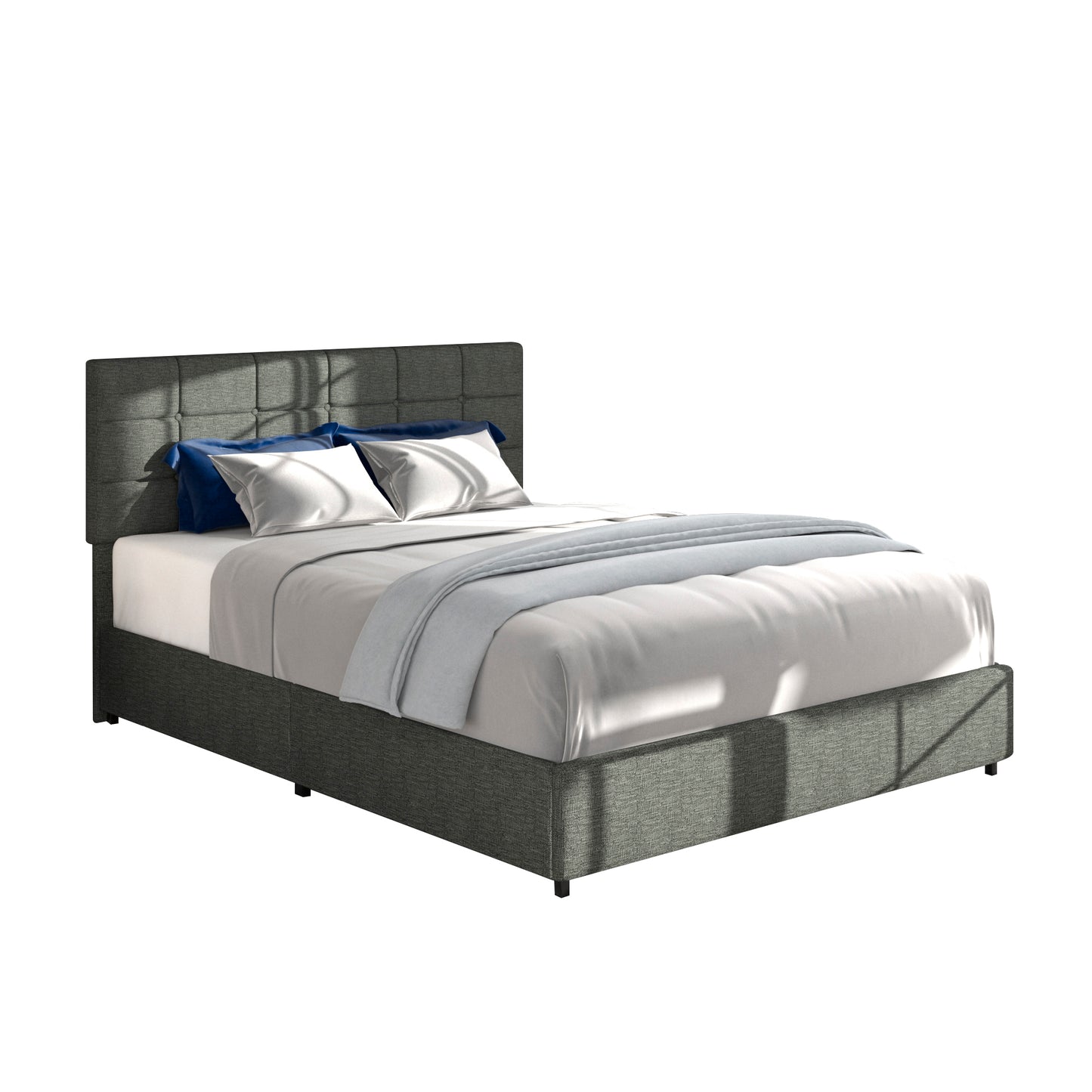 Vera Storage Full Bed (gray)